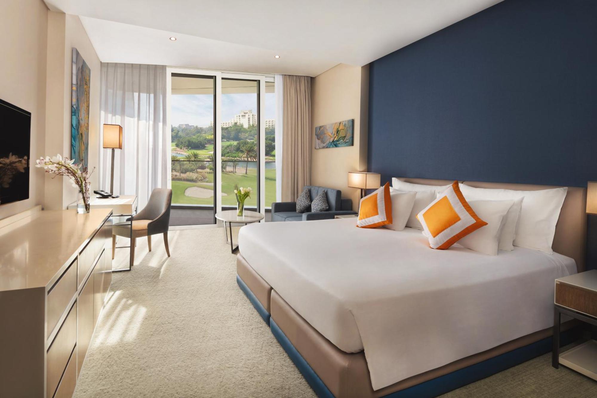Golf View Room - King Bed with Splash Park & Beach Access